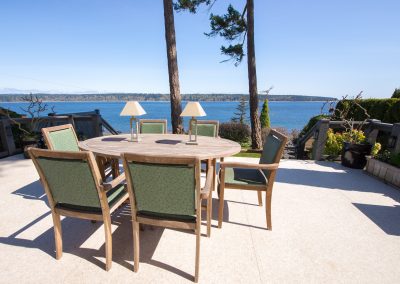 cliff house south outdoor patio table and chairs