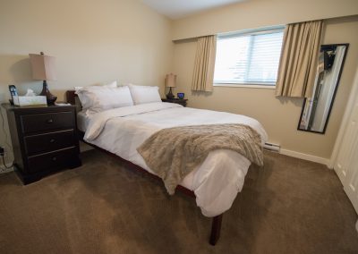 sequoia suite bedroom with queen bed