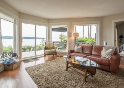 cliff house north living room with ocean view