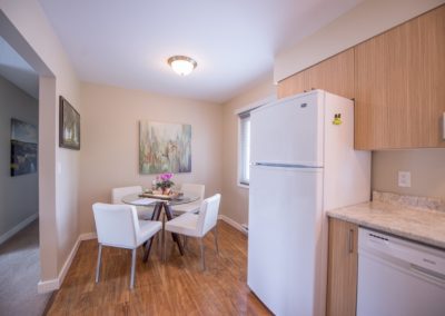 magnolia suite dining room and fridge